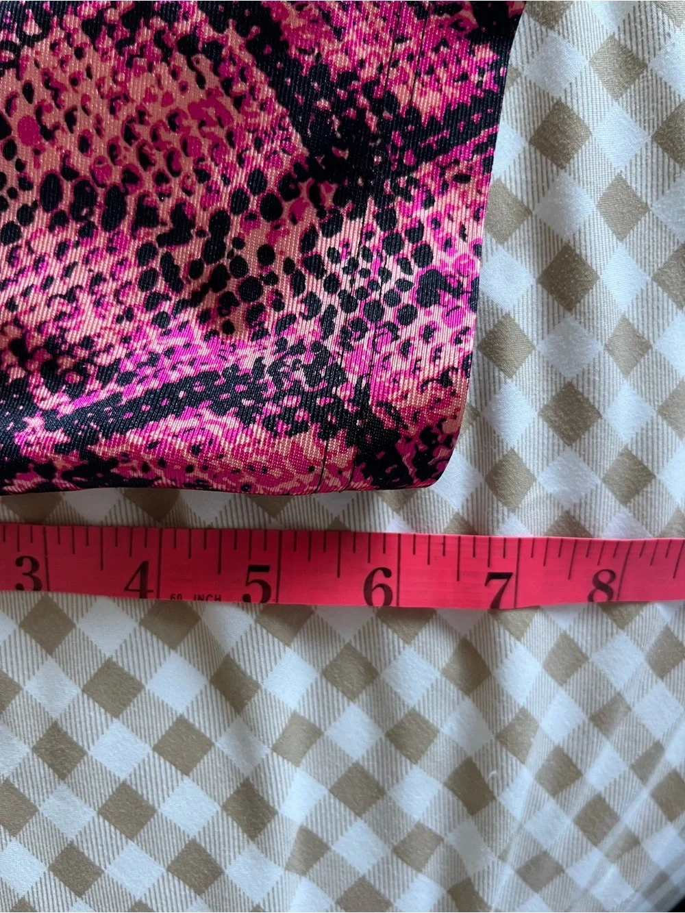Nike Dri-FIT Rebel Fly Womens Basketball Shorts Medium Pink Snakeskin - Picture 6 of 7